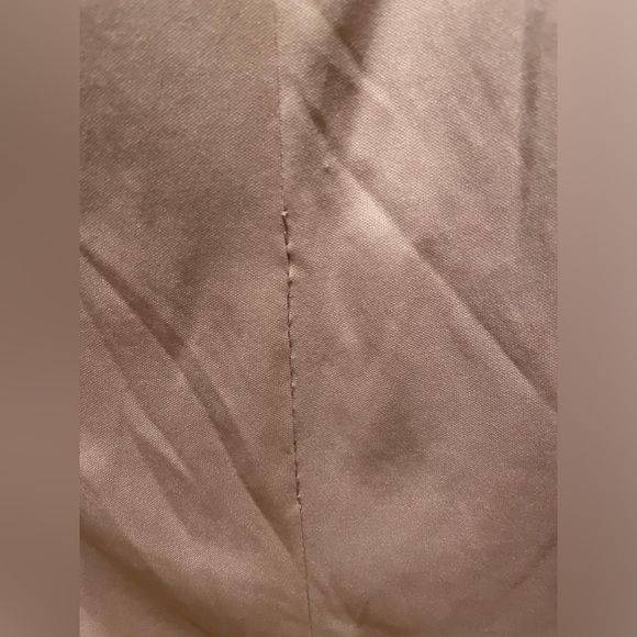 NWT Mac Duggal Sequins One Shoulder Faux Wrap Dress Mauve Multi Color Size 4 - Picture 9 of 12